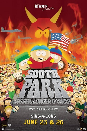 South Park: Bigger Longer Uncut 25th Anniv. poster